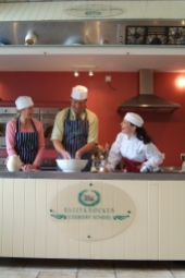 Fun in Ballyknocken Cookery School